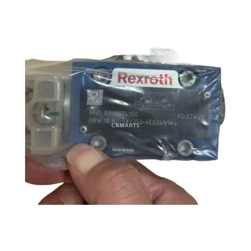 Rexroth DBW 10 A2-5X/350-6EG24N9K4 Hydraulic Solenoid Operated Pressure Relief Valve