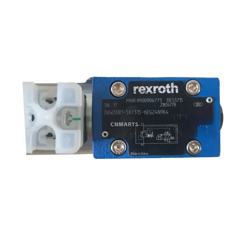 Rexroth DBW30B1-5X/315-6EG24N9K4 Solenoid-operated Pilot Relief Valve