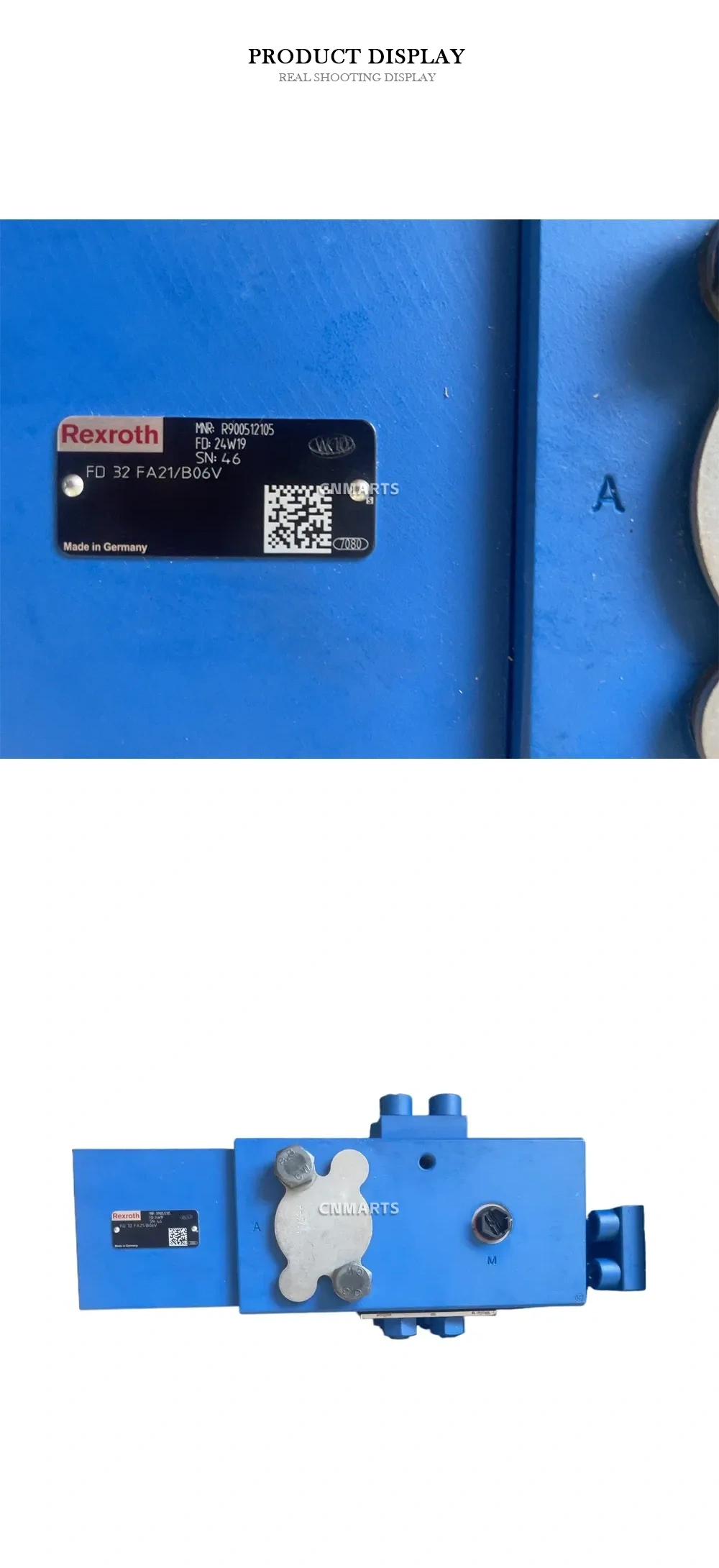 Rexroth FD 32 FA21/B06V Hydraulic Counterbalance Valve Description