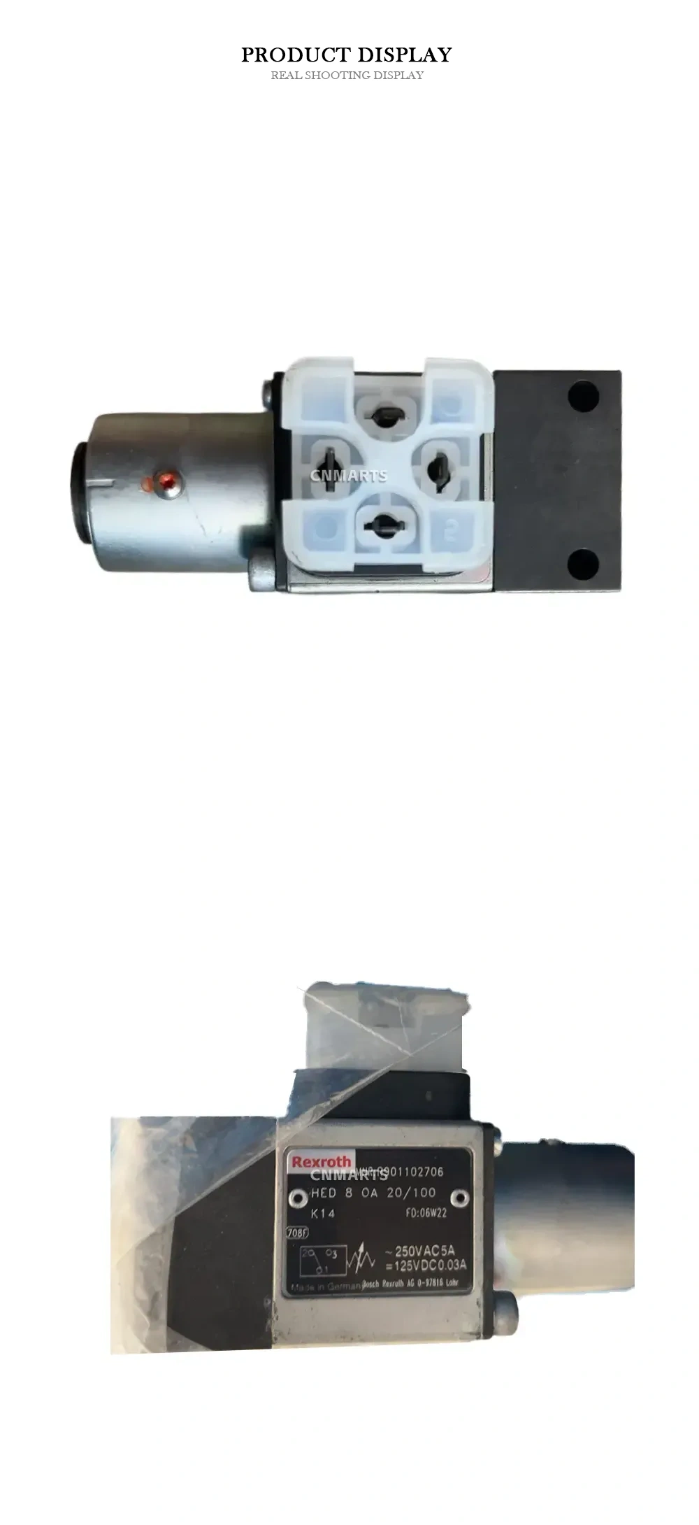 Rexroth HED 8 OA 20/100 Hydraulic Pressure Switch Description