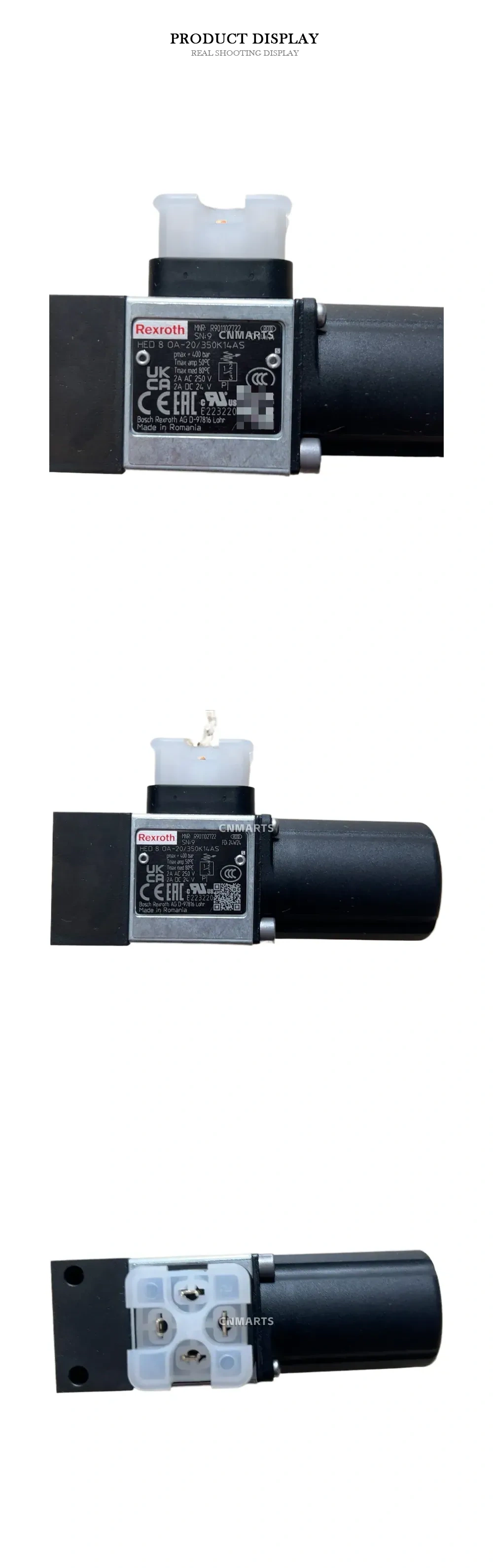 Rexroth HED 8 OA-20/350K14AS Electronic Pressure Switch Description