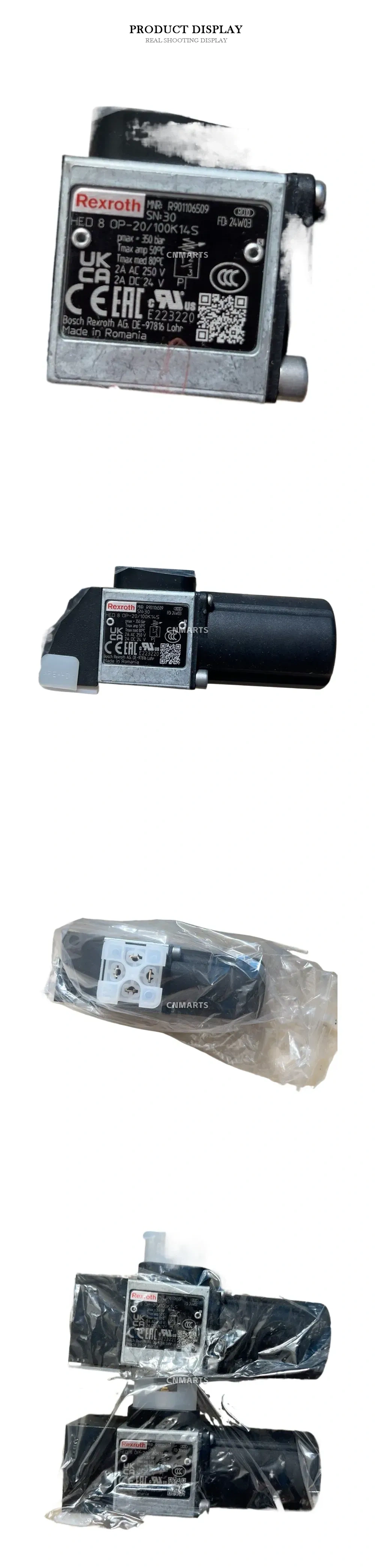 Rexroth HED 8 OP-20/100K14-S Hydraulic Pressure Switch Description