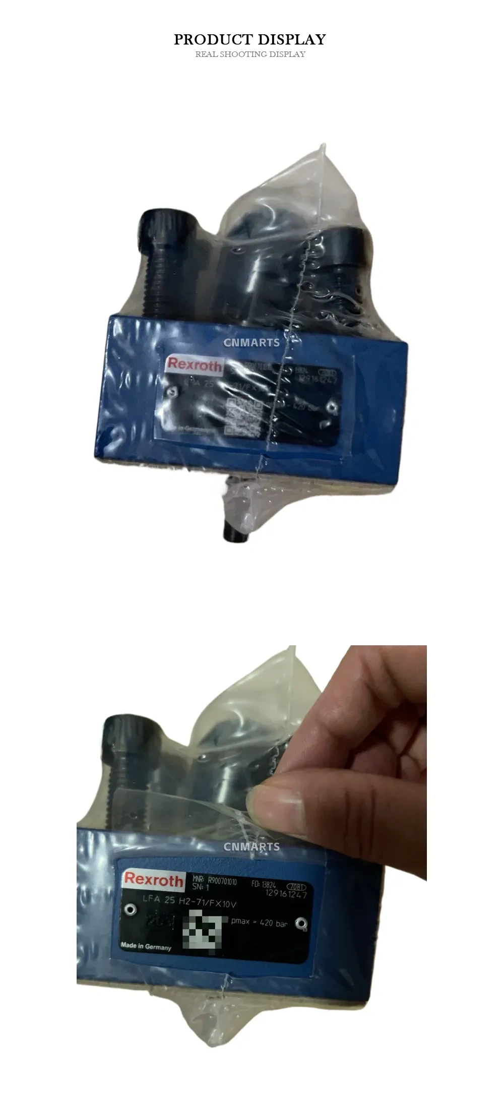 Rexroth LFA 25 H2-7X/FX10V Hydraulic Logic Element Description