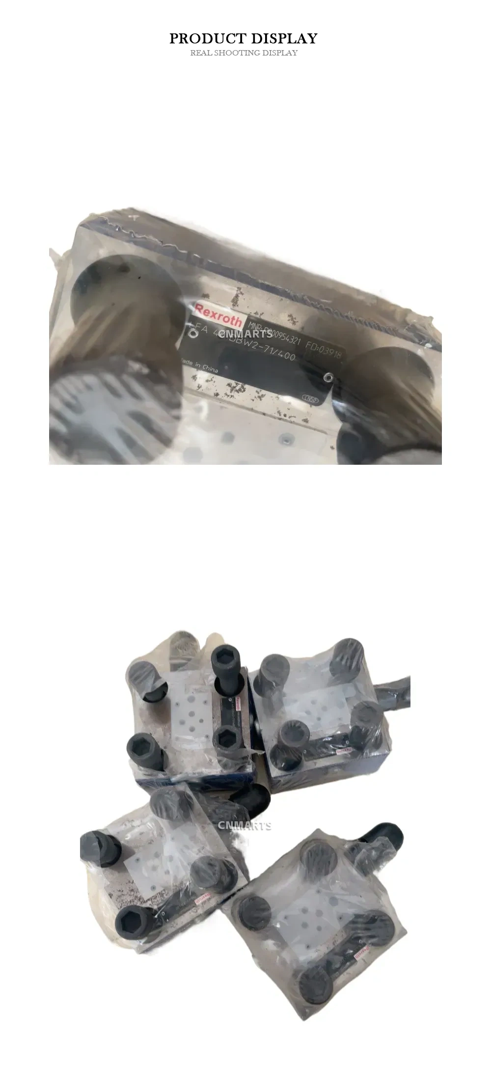 Rexroth LFA 40 DBW2-71/400 Hydraulic Valve Cover Description