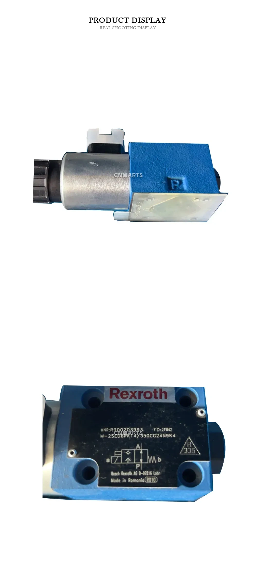 Rexroth M-2SED6PK14/350CG24N9K4 Solenoid Operated Seat Valve Description
