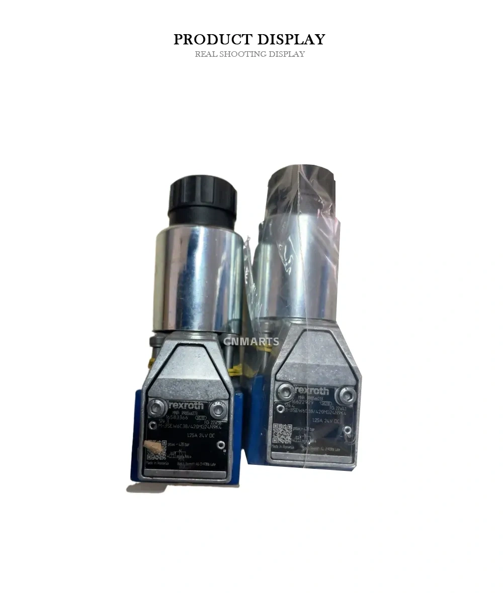 Rexroth M-3SEW6C3X/420MG24N9K4 Solenoid Operated Directional Seat Valve Description