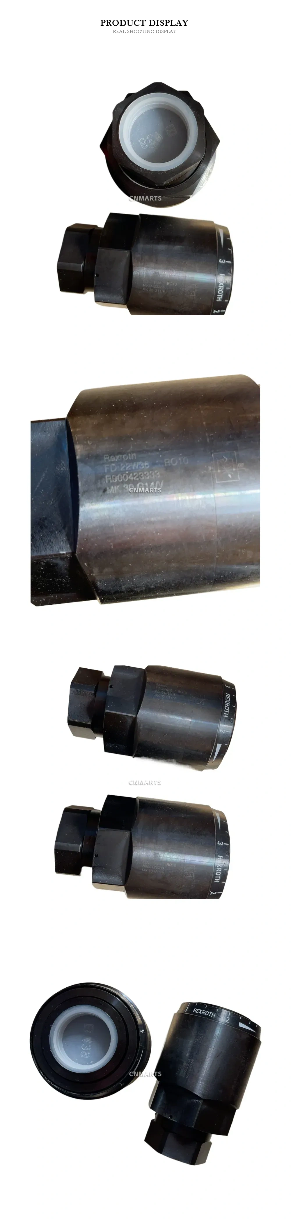 Rexroth MK 30 G1X/V Throttle Check Valve Description