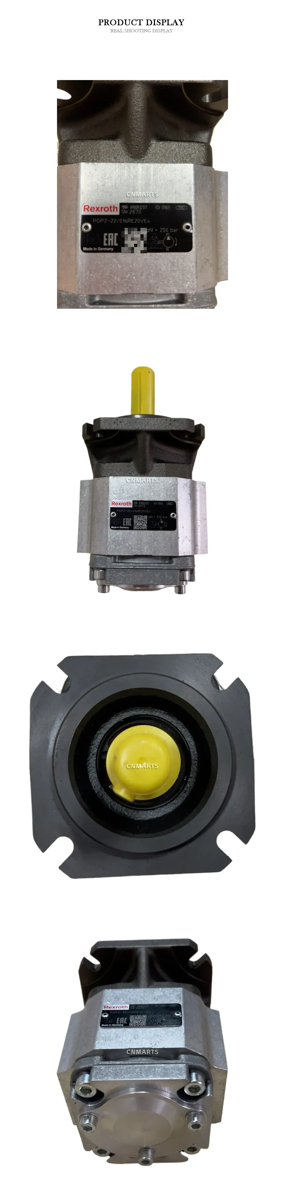 Rexroth PGP2-22/016RE20VE4 Gear Pump Description