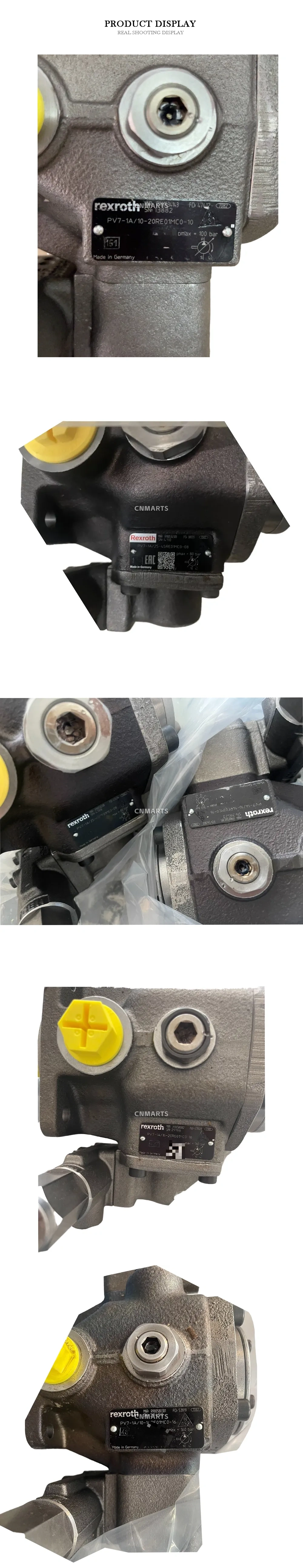 Rexroth PV7-1A Series Hydraulic Vane Pump Description