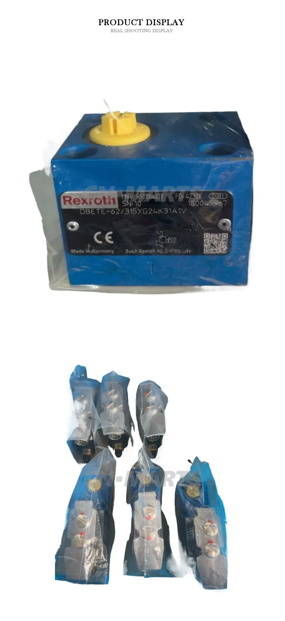 Rexroth R901064278 Proportional Pressure Relief Valve Description