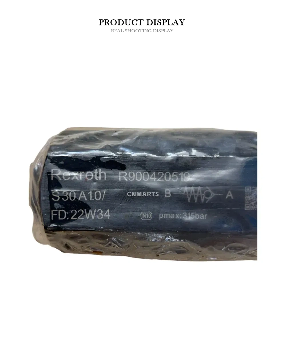 Rexroth S30 A1.0/ Check Valve Description