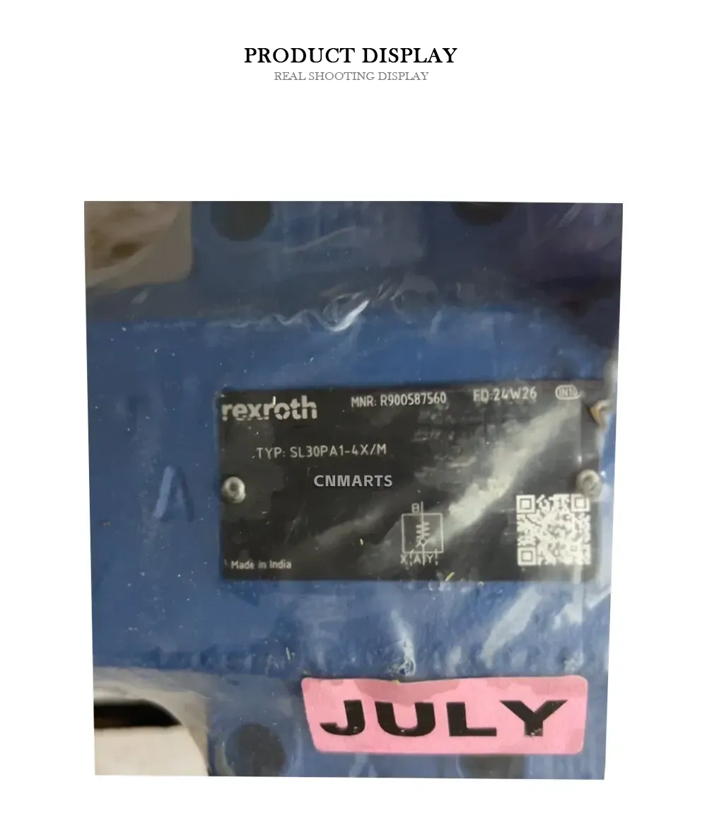 Rexroth SL30PA1-4X/M Hydraulic Pilot Operated Check Valve Description