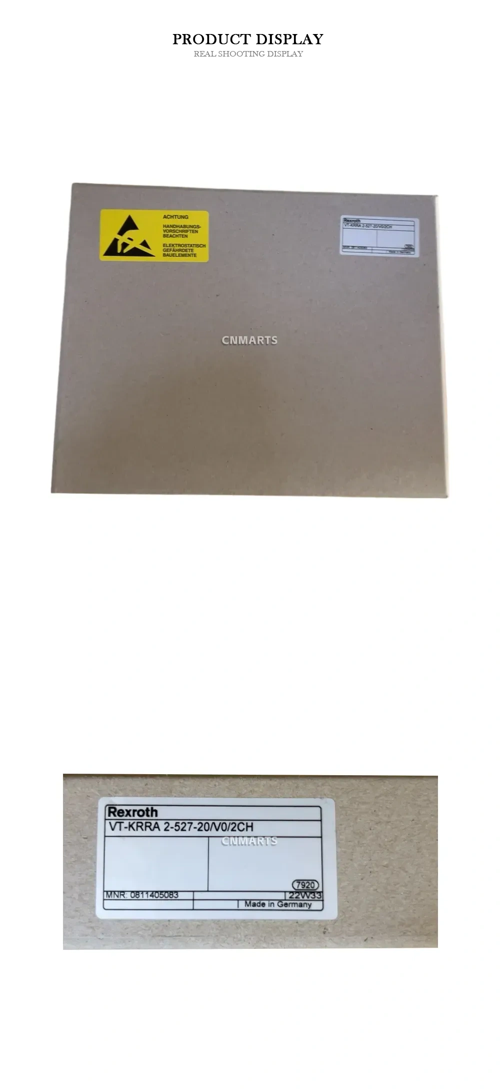 Rexroth VT-KRRA 2-527-20/V0/2CH Amplifier Card Description