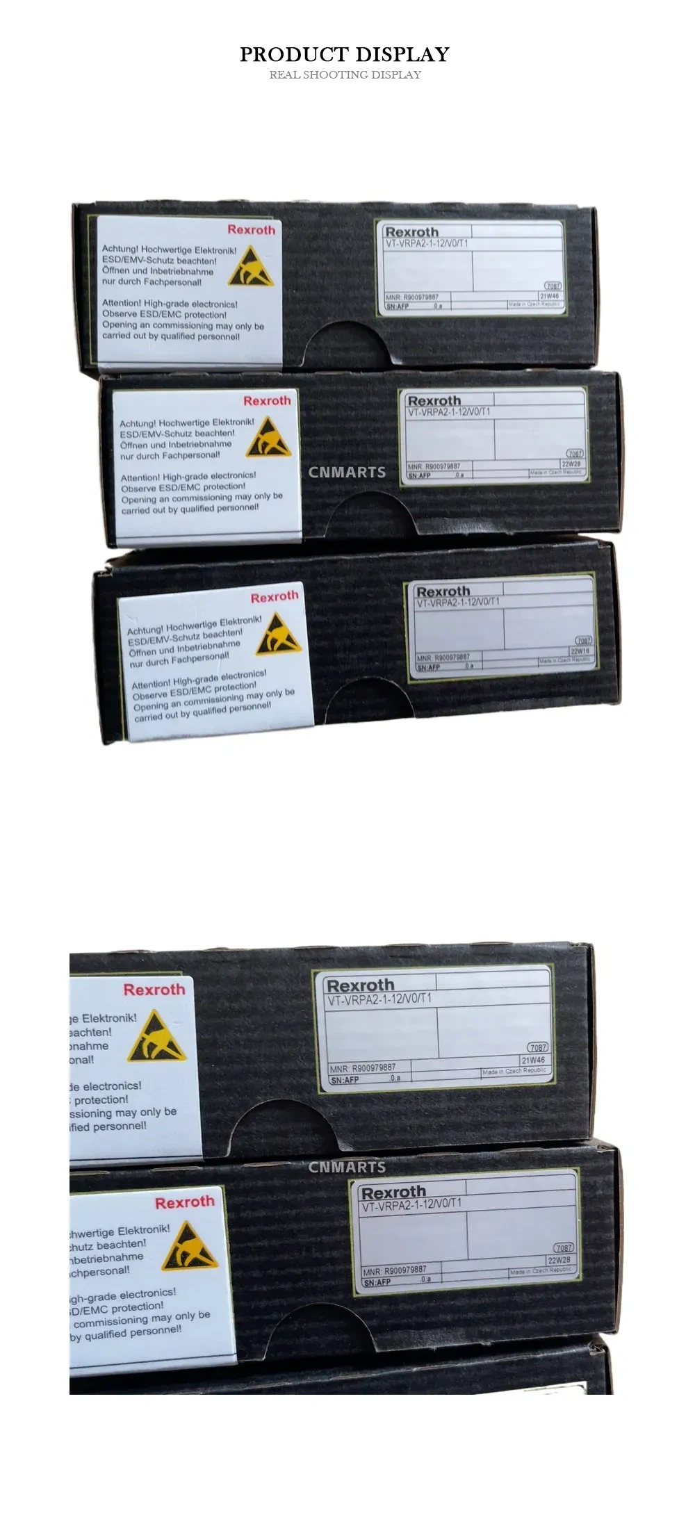 Rexroth VT-VRPA2-1-12/V0/T1 Electronic Amplifier Card Description