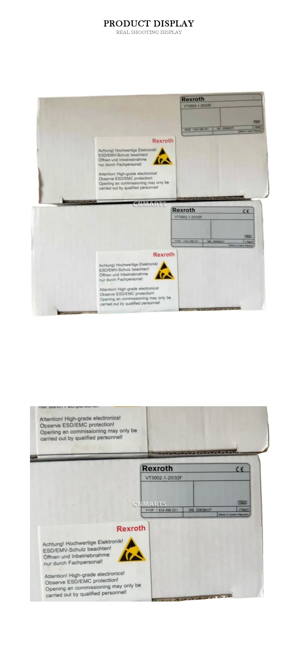 Rexroth VT3002-1-20/32F Electronic Subrack / Card Holder Description