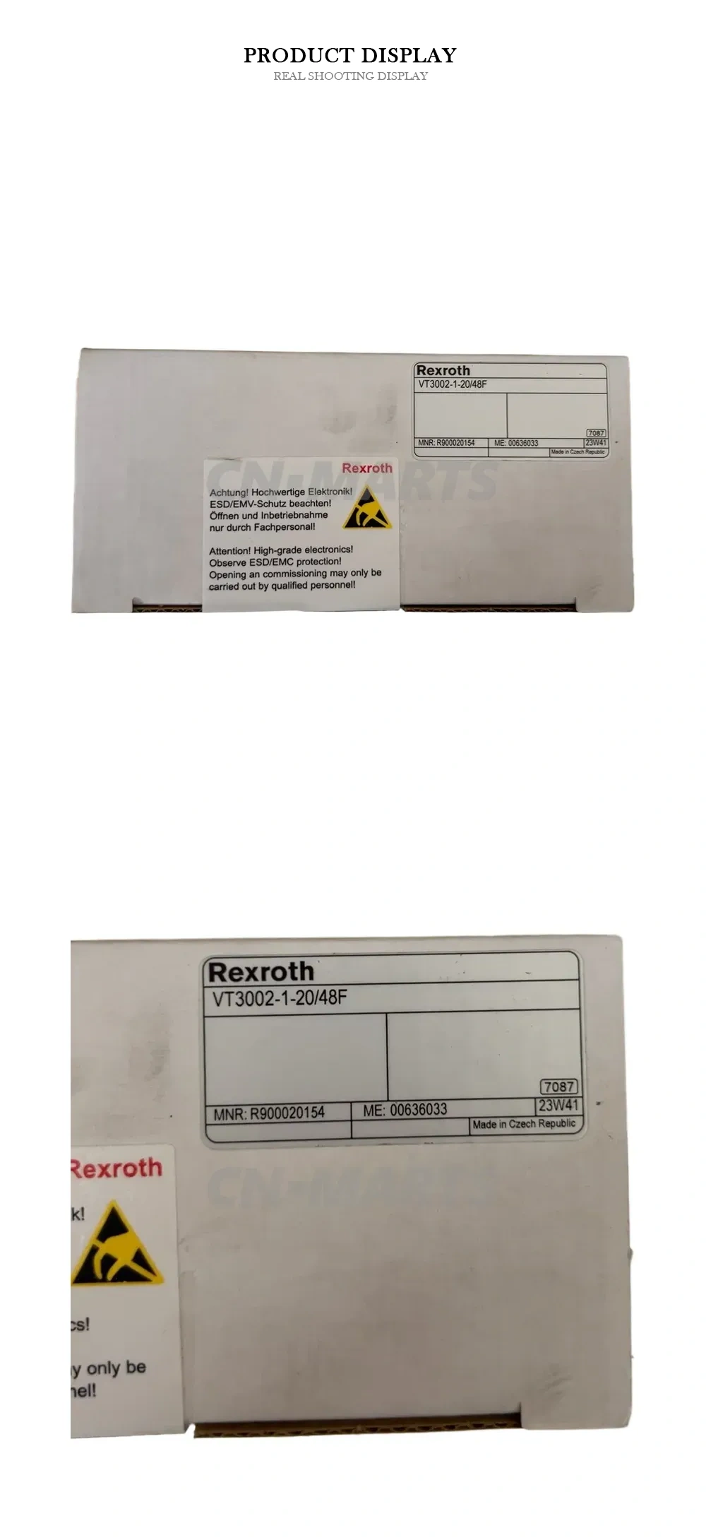 Rexroth VT3002-1-20/48F Electronic Card Rack Description