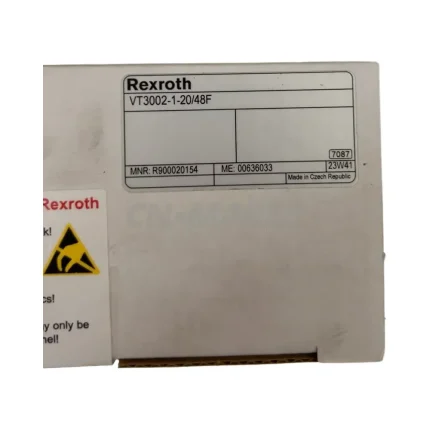 Rexroth VT3002-1-20/48F Electronic Card Rack