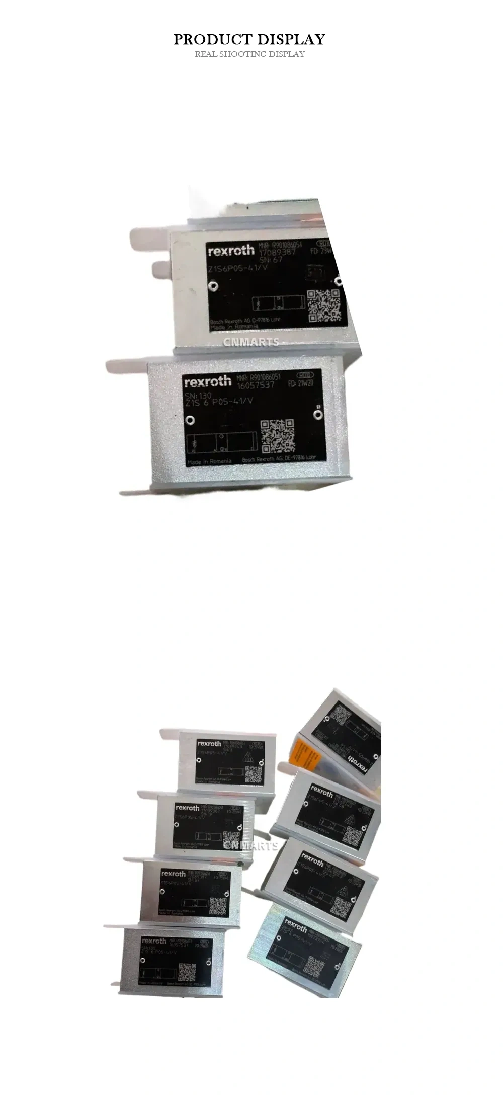 Rexroth Z1S6P05-41/V Hydraulic Pilot Operated Check Valve Description