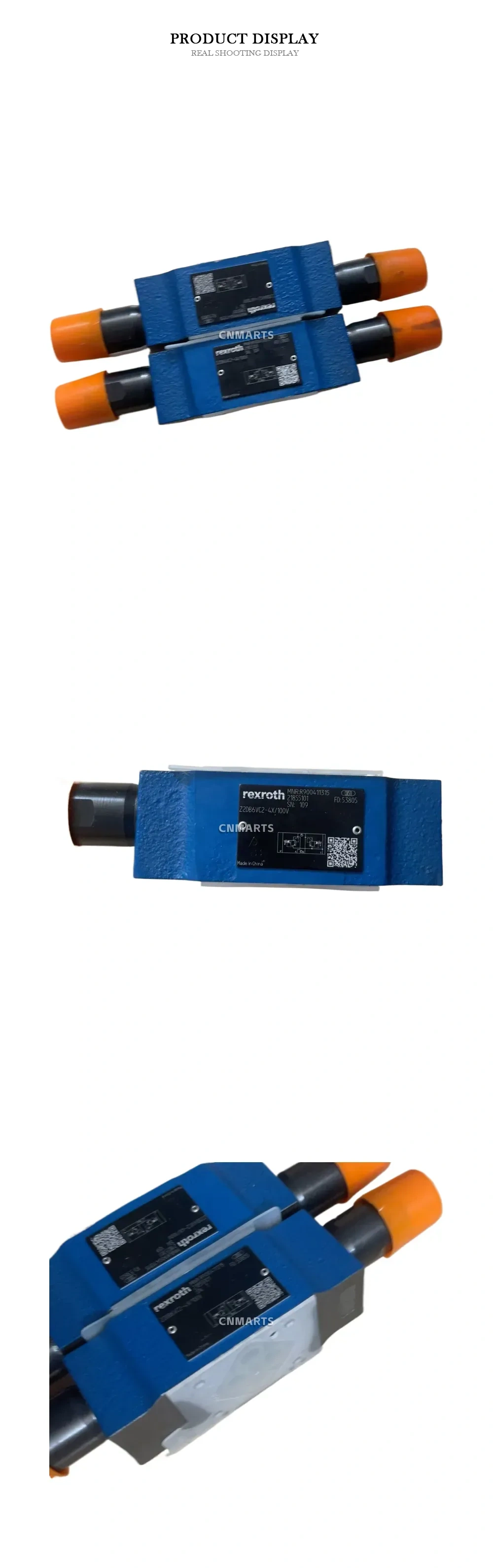 Rexroth Z2DB6VC2-4X/100V Pressure Relief Valve Description