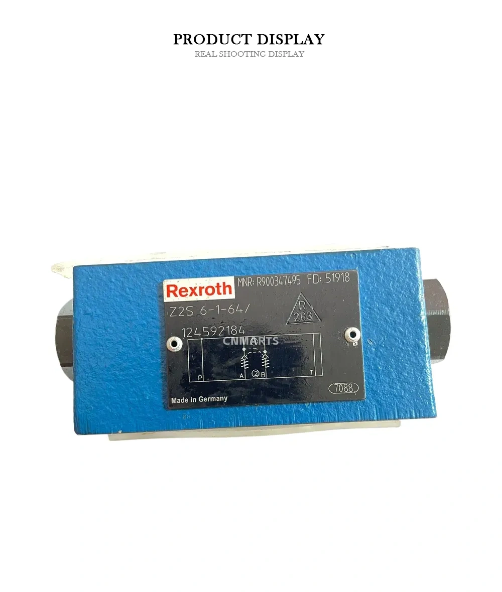 Rexroth Z2S 6-1-64/ Hydraulic Sandwich Plate Check Valve Description