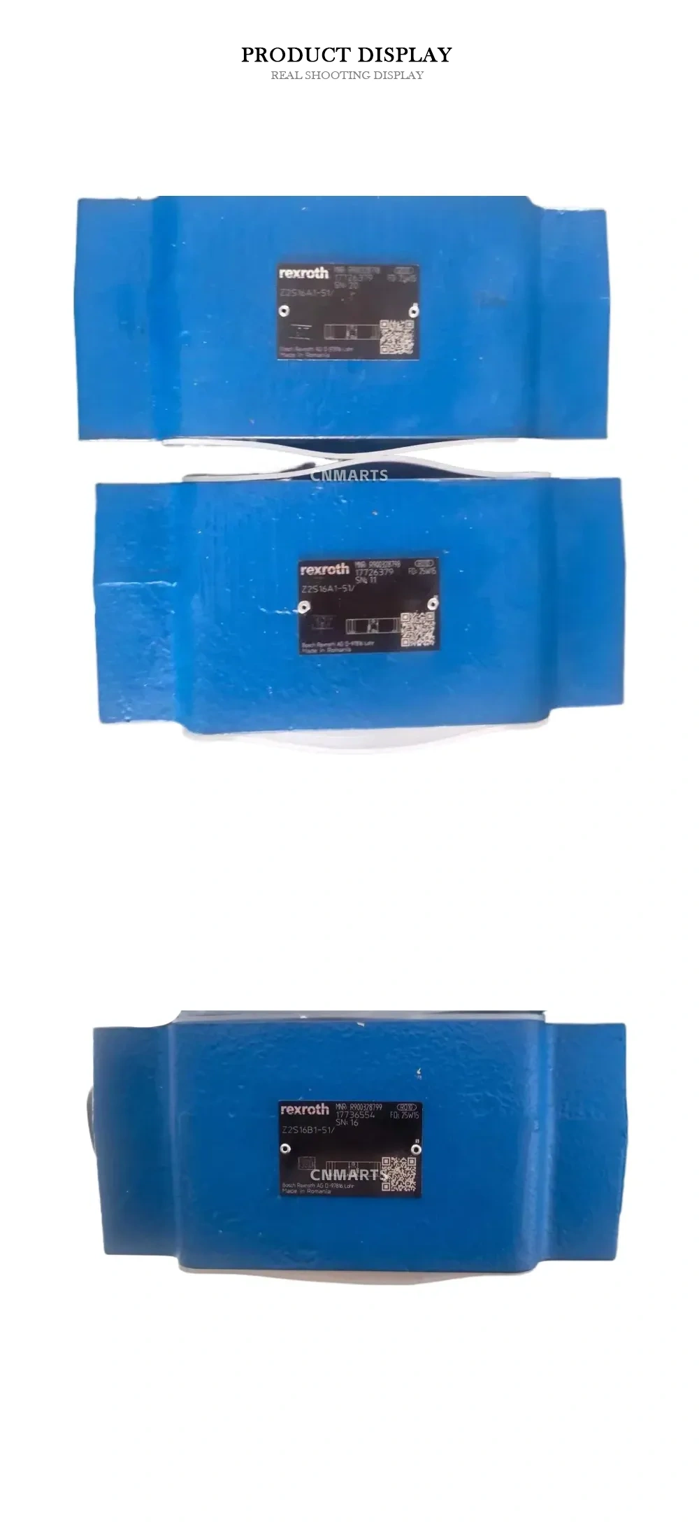 Rexroth Z2S16A1-51/, Z2S16B1-51/ Hydraulic Pilot Operated Check Valve Description