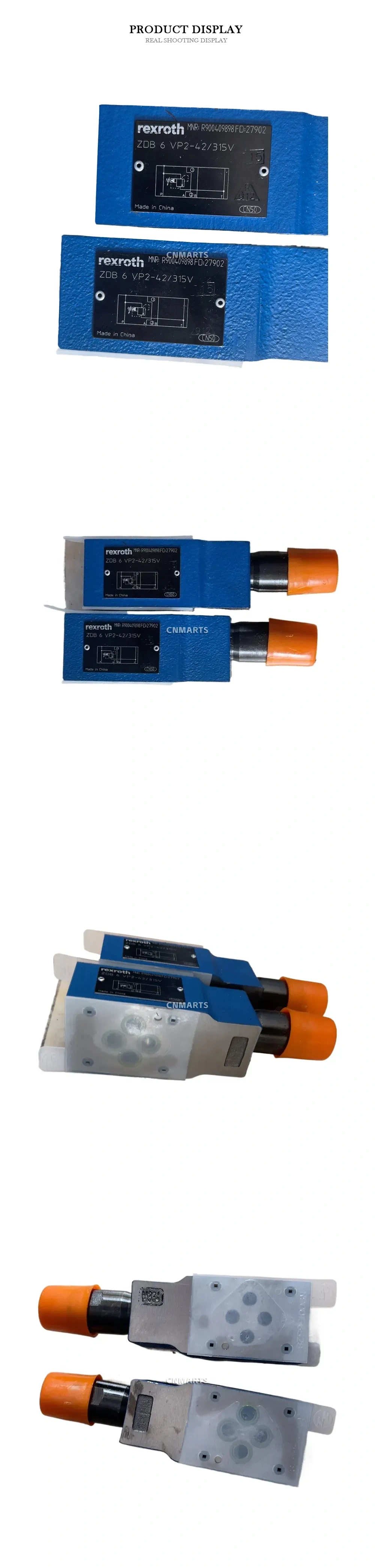 Rexroth ZDB 6 VP2-42/315V Pressure Relief Valve Description