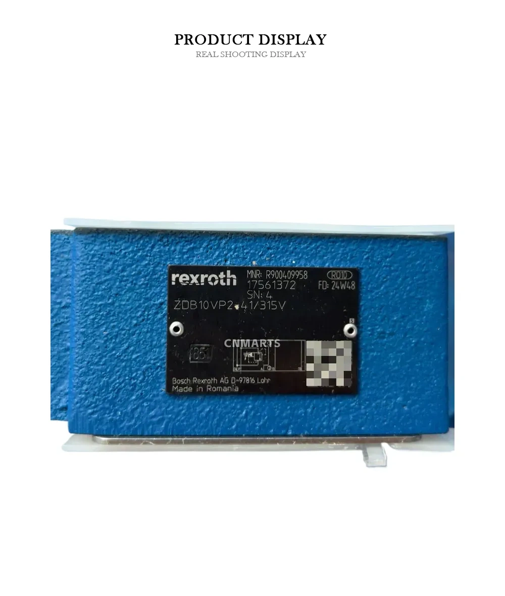 Rexroth ZDB10VP2-41/315V Hydraulic Pressure Relief Valve Description