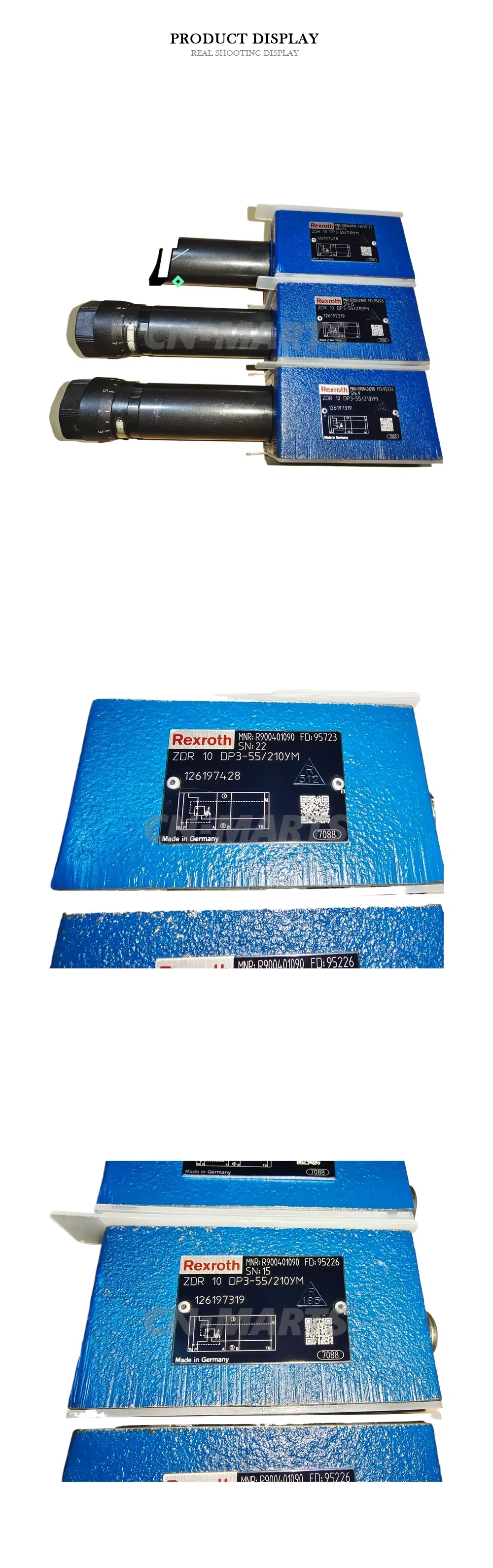 Rexroth ZDR 10 DP3-55/210YM Hydraulic Pressure Reducing Valve Description