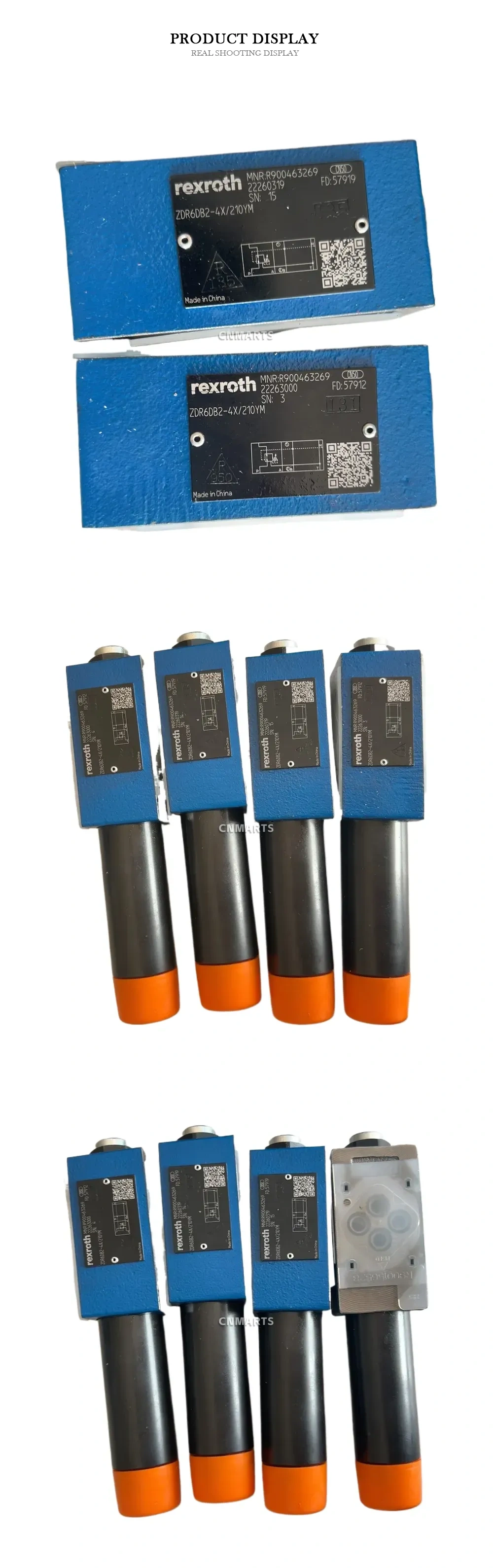 Rexroth ZDR6DB2-4X/210YM Hydraulic Pressure Reducing Valve Description