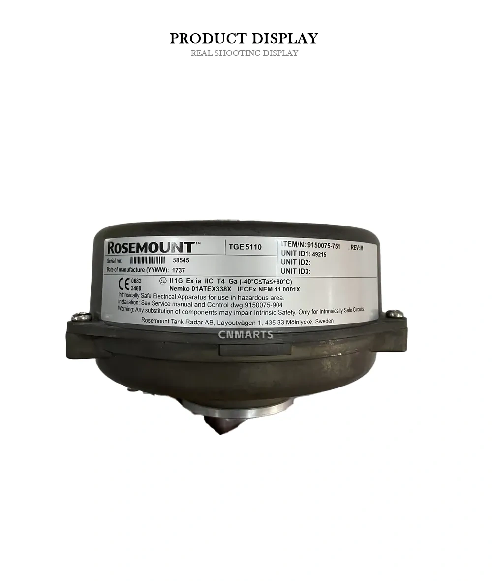 Rosemount TGE5110 Radar Level Transmitter Description