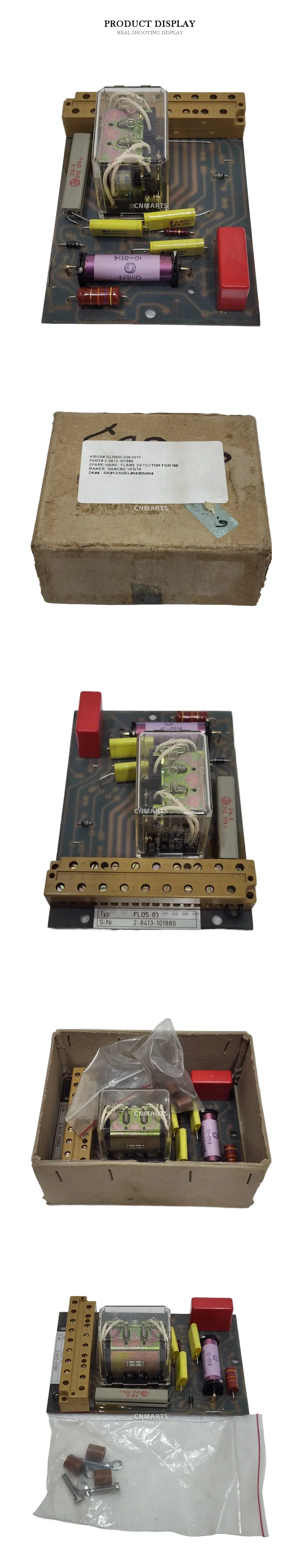 SAACKE FLOS 03 Flame Detector Control Module Description