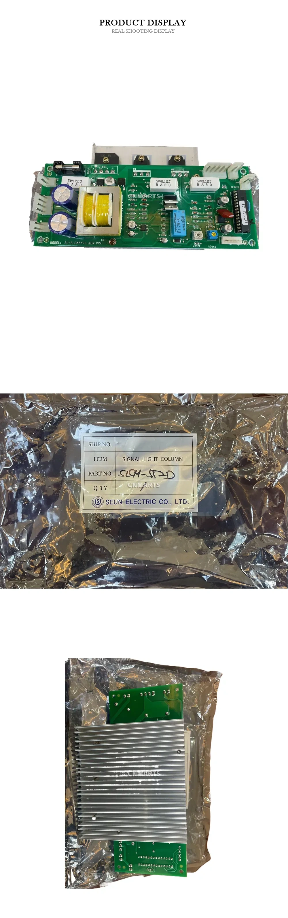 SEUN SU-SLCM552D-NEW (V5) Signal Light Column Control Board Description