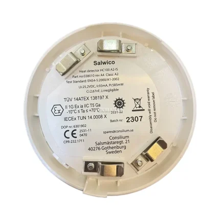 Salwico / Consilium HC100 A2-IS Heat Detector