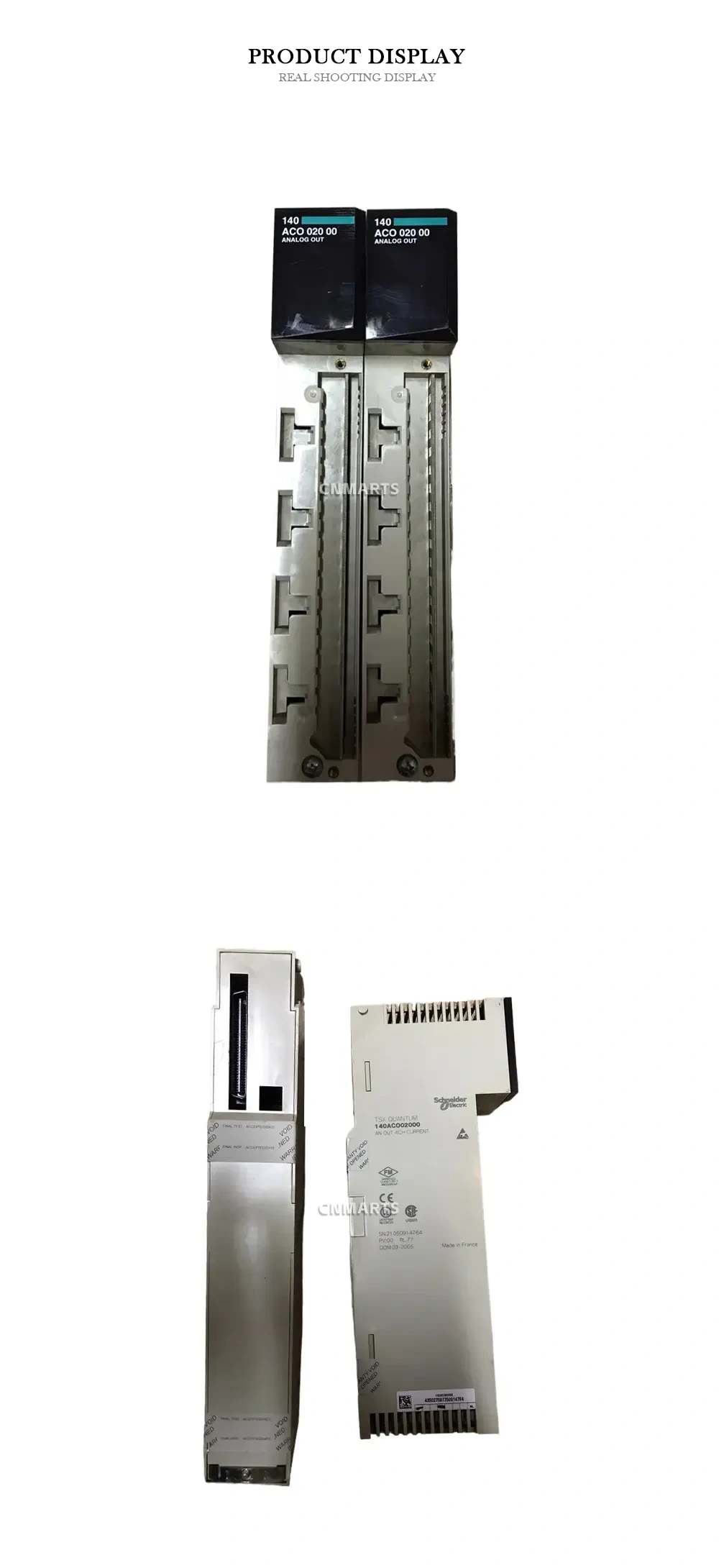 Schneider Electric 140ACO02000 PLC Analog Output Module Description