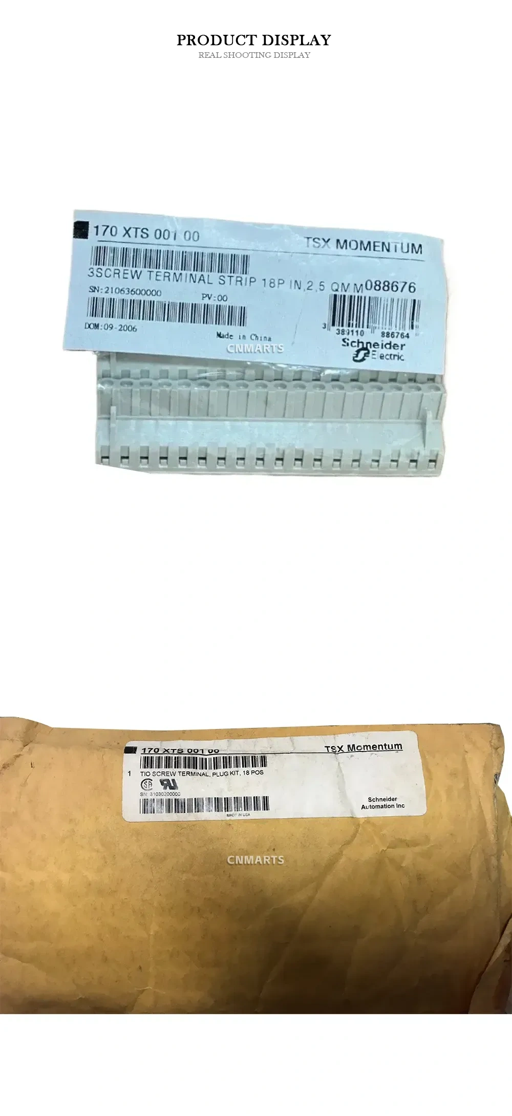 Schneider Electric 170 XTS 001 00 Screw Terminal Strip Description