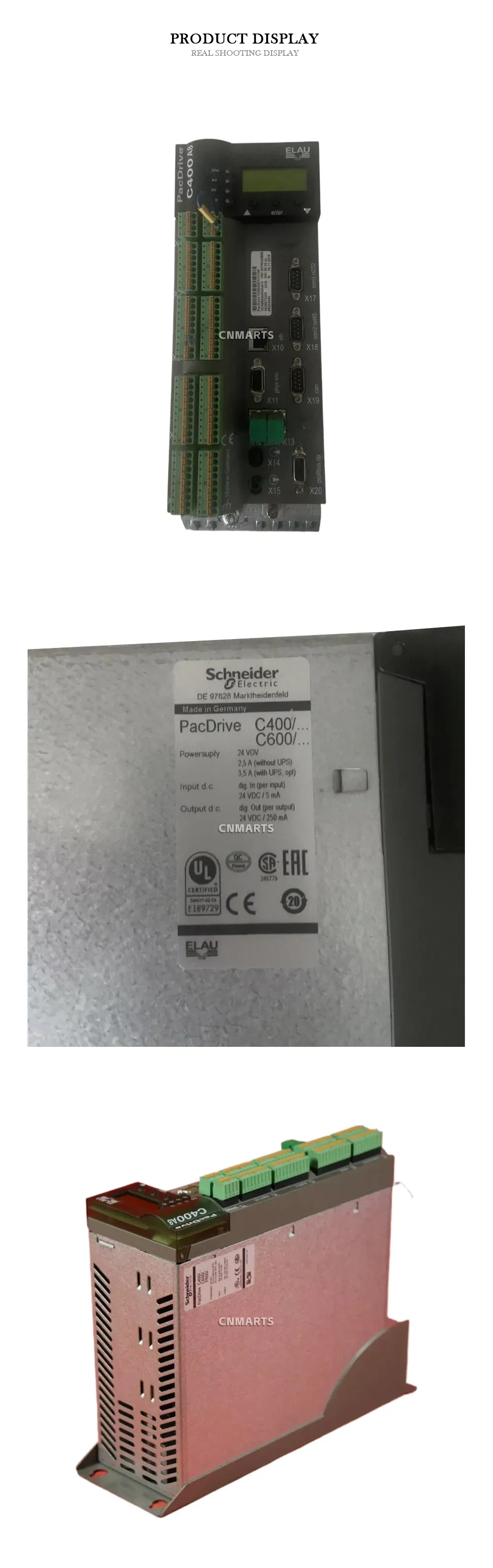 Schneider Electric C400 A8 Motion Controller Description