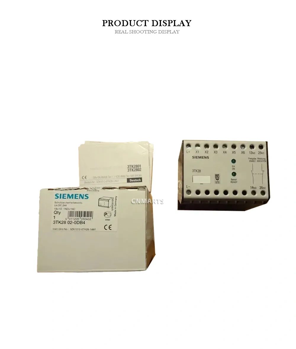 Siemens 3TK28 02-0DB4 Safety Relay / Contactor Relay Combination Description