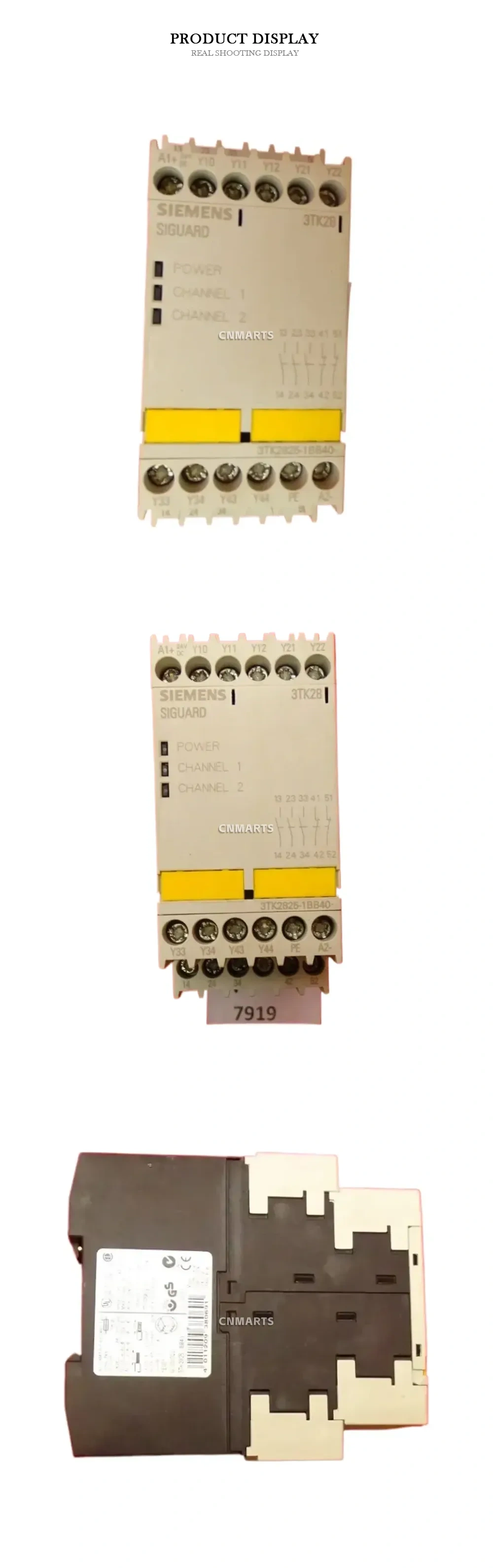 Siemens 3TK2825-1BB40 Safety Relay Module Description