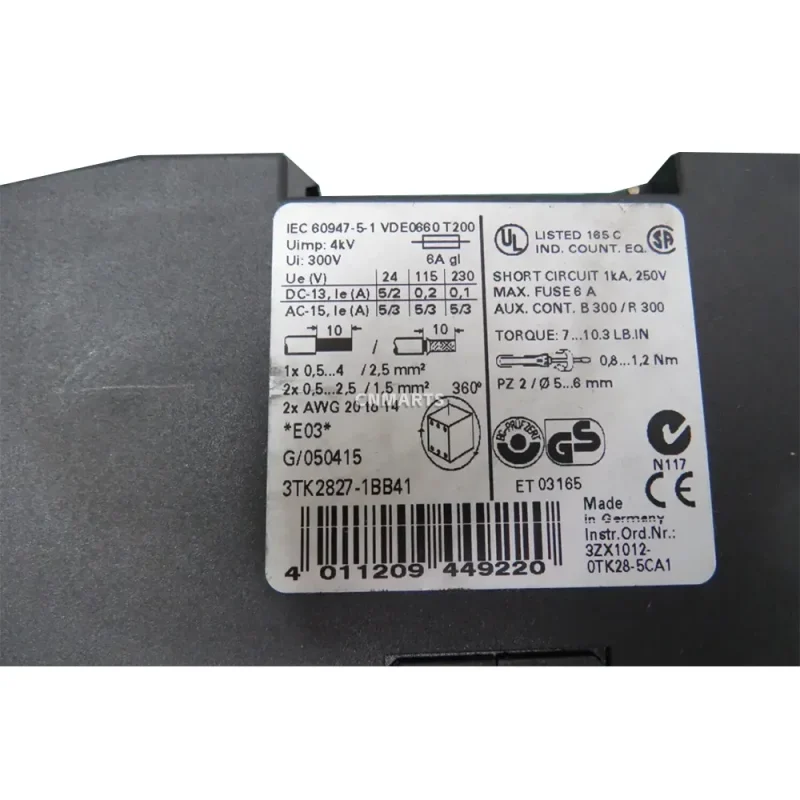 Siemens 3TK2827-1BB41 Safety Relay Module