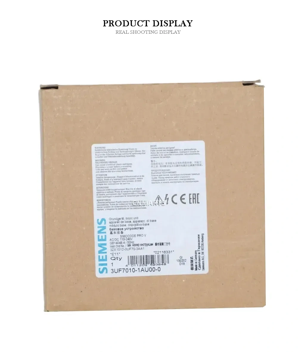 Siemens 3UF7010-1AU00-0 SIMOCODE PRO V Basic Unit Description