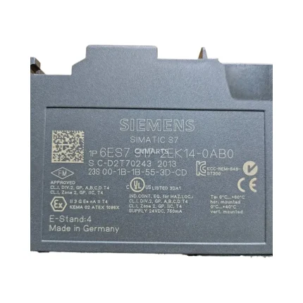 Siemens 6ES7 317-2EK14-0AB0 SIMATIC S7-300 PLC CPU Module