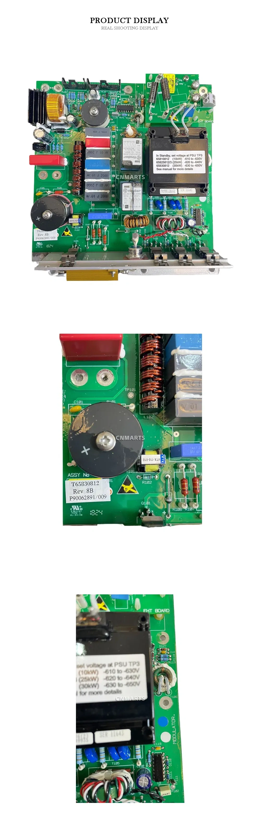 T65830812 EHT Modulator Board Description