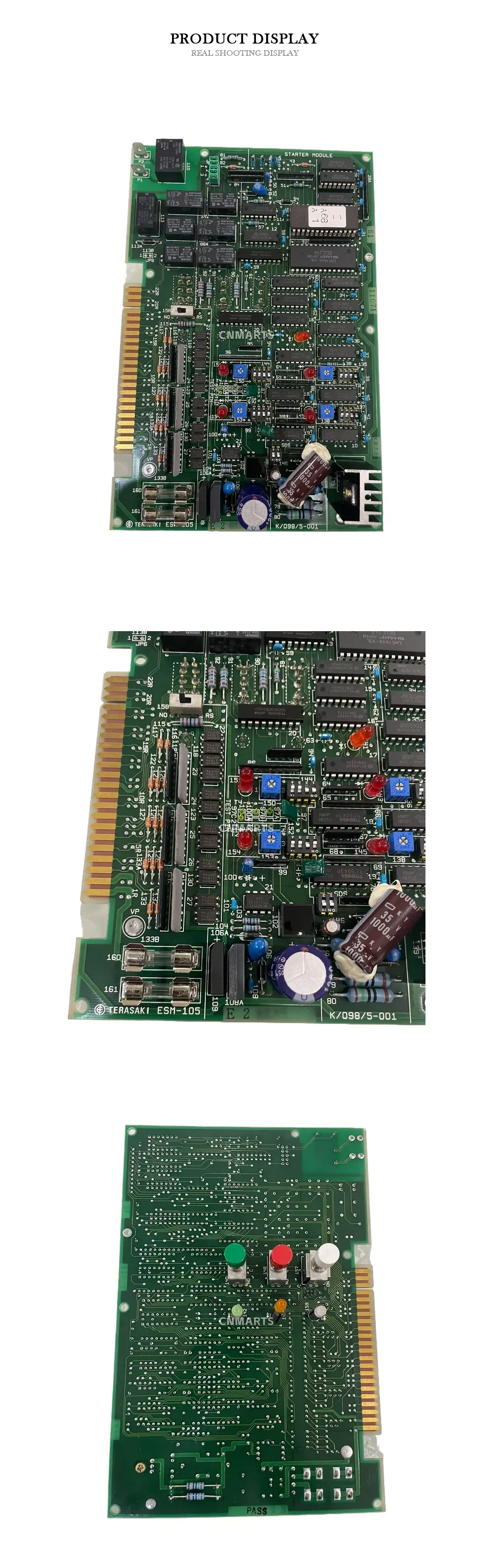 TERASAKI ESM-105 Starter Module Circuit Board Description