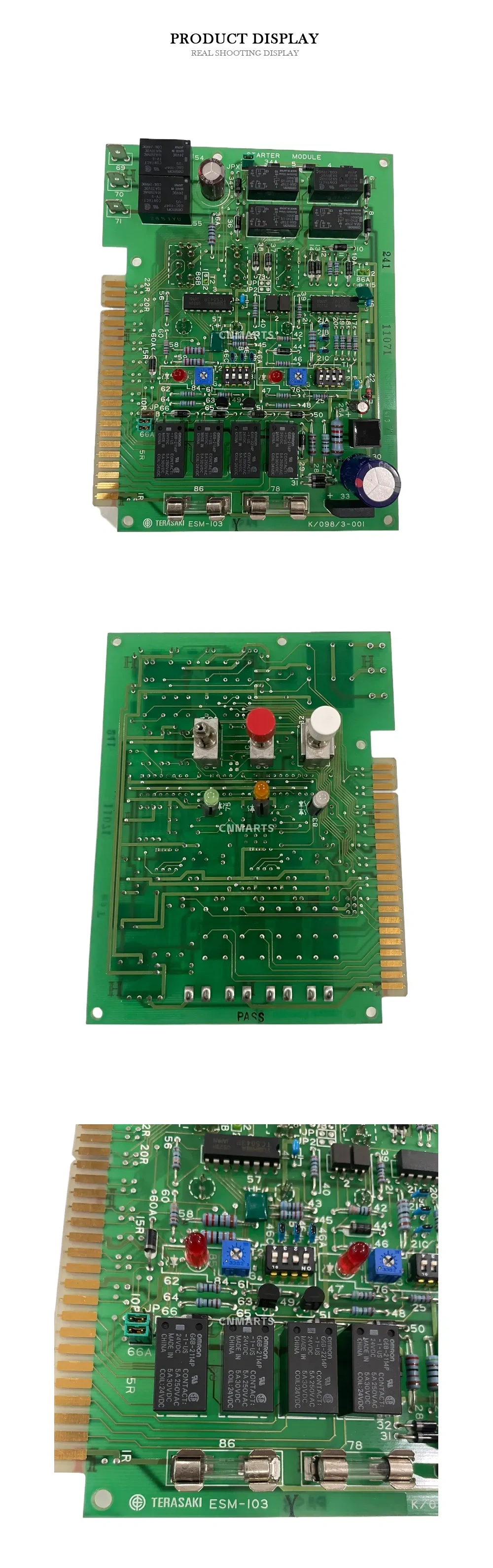 Terasaki ESM-103 Starter Module Circuit Board Description