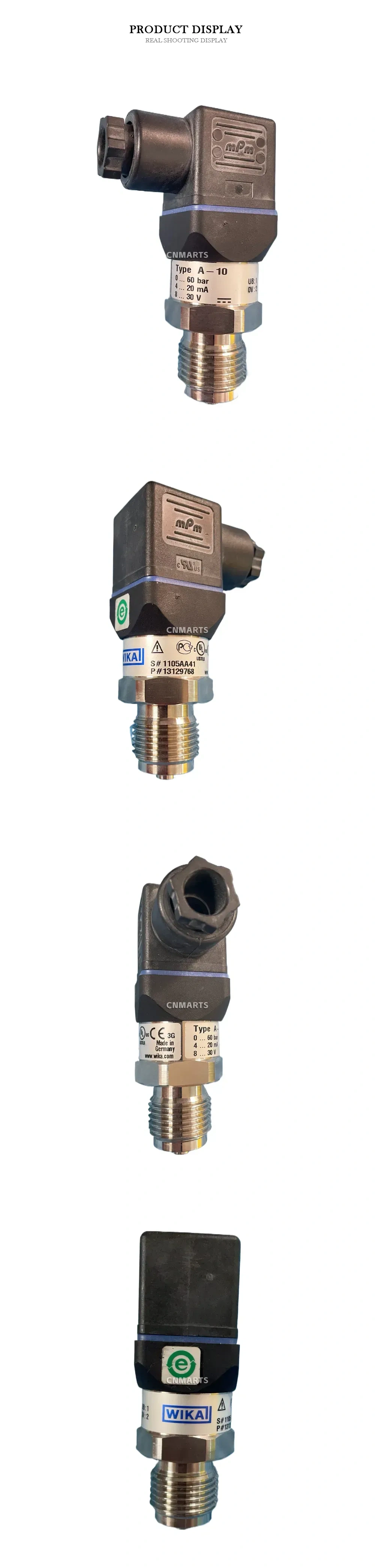 WIKA A-10 Pressure Transmitter Description