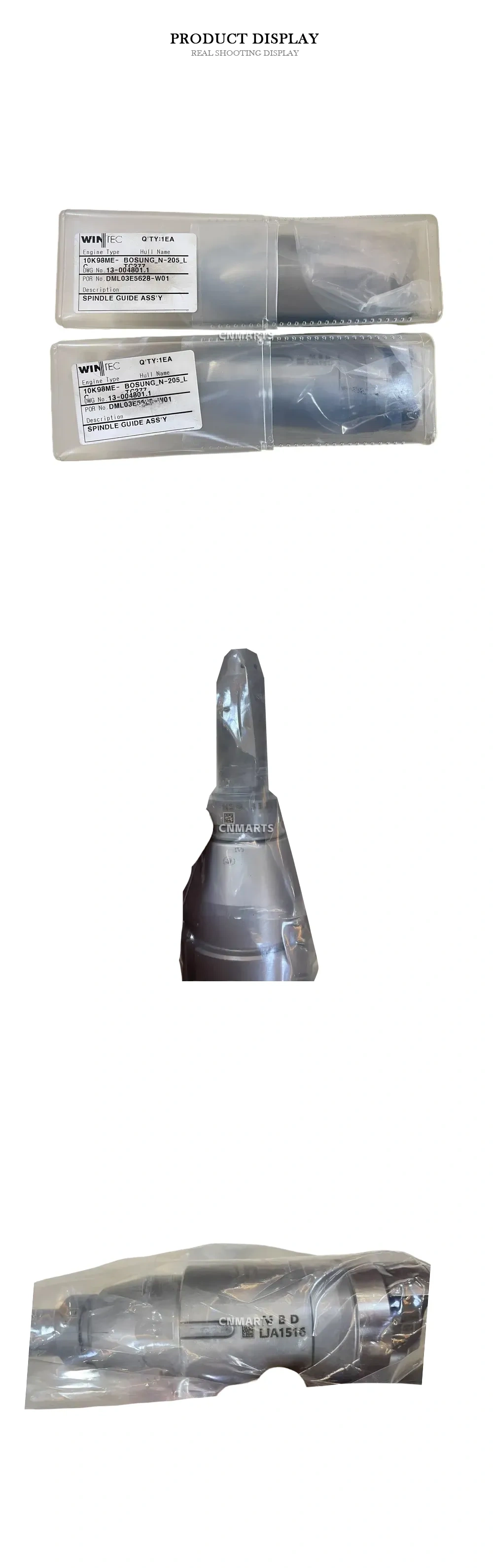 WINTEC 13-004801.1 Spindle Guide Assembly Description