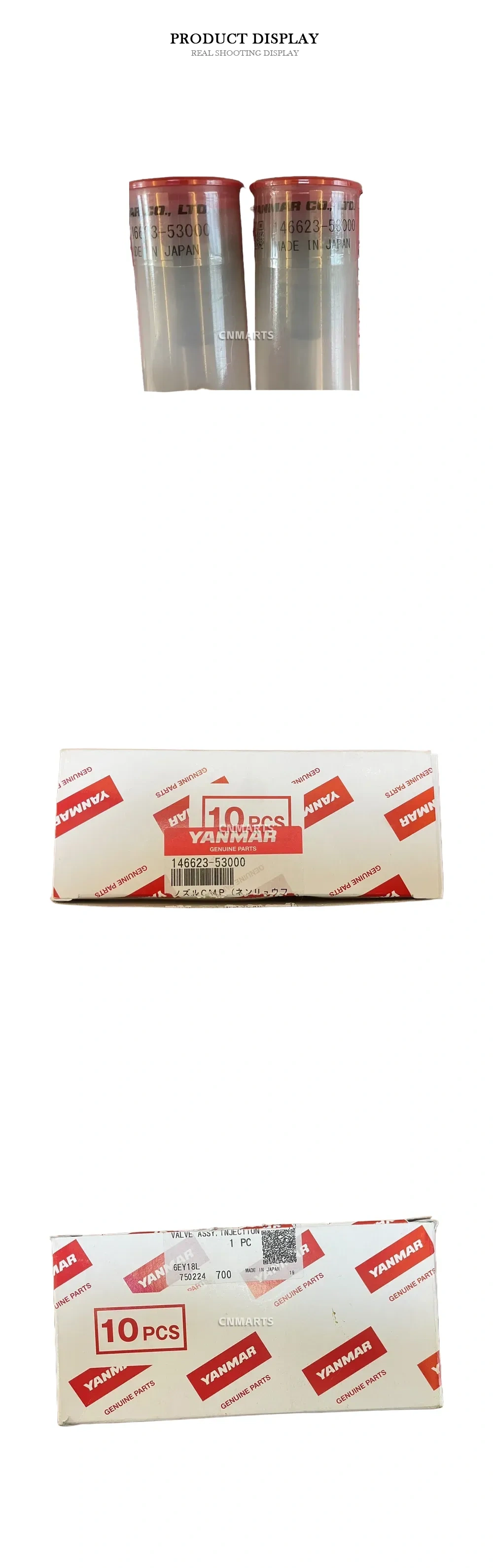 Yanmar 146623-53000 Injection Valve Assembly Description