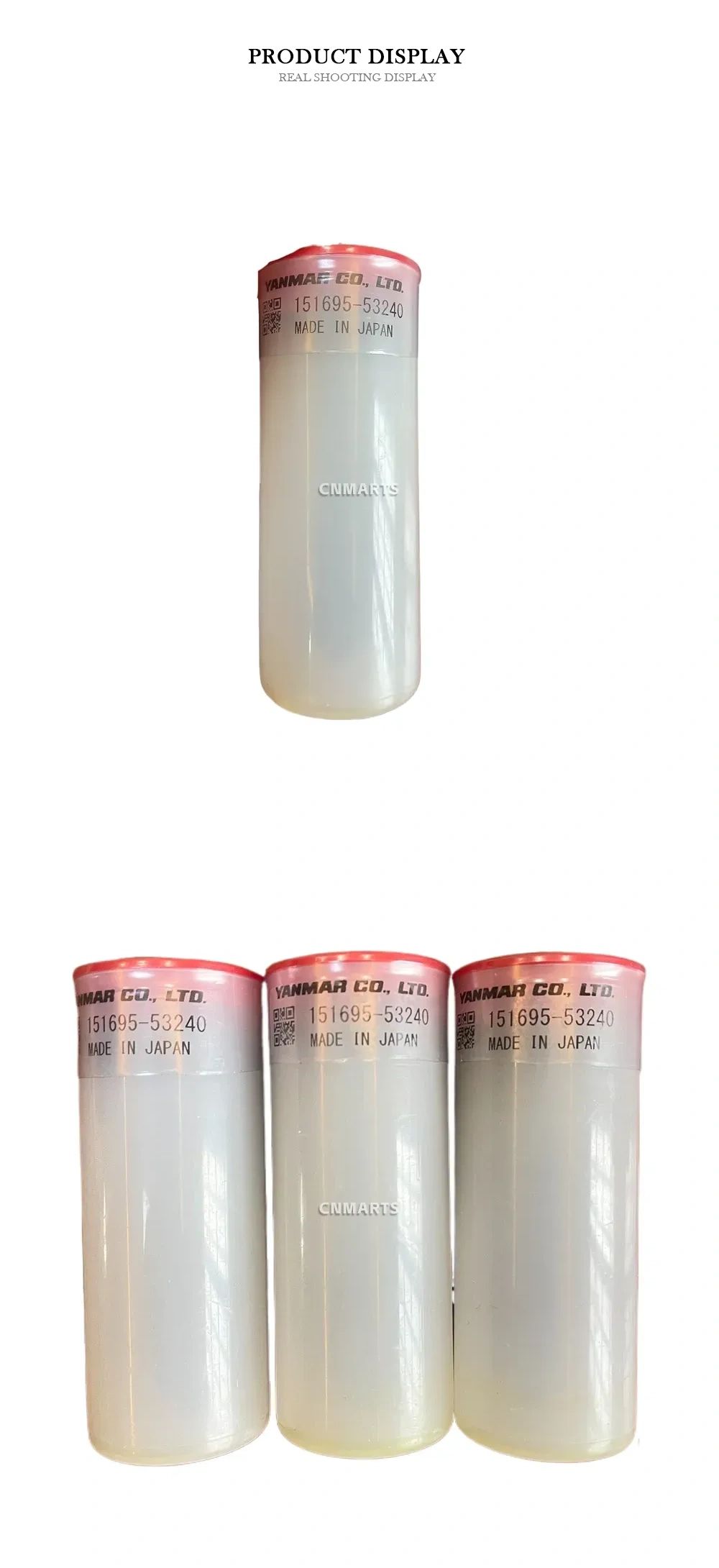 Yanmar 151695-53240 Fuel Filter Sediment Bowl Description