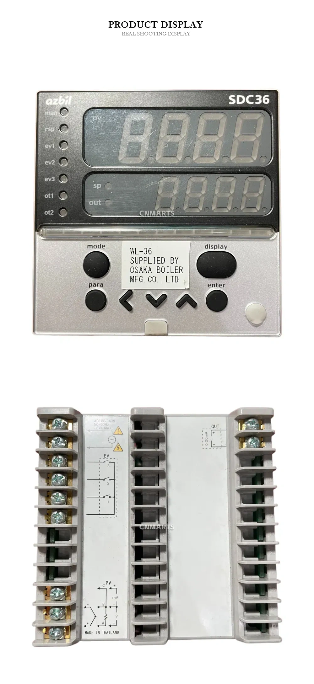azbil SDC36 Digital Indicating Controller Description