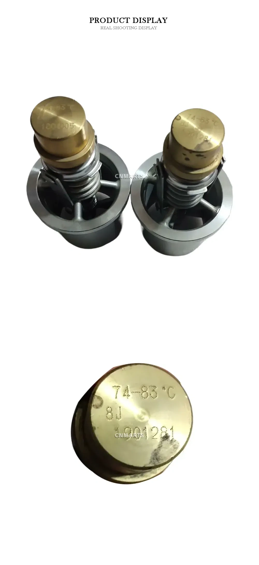 1901281 Engine Coolant Thermostat Description